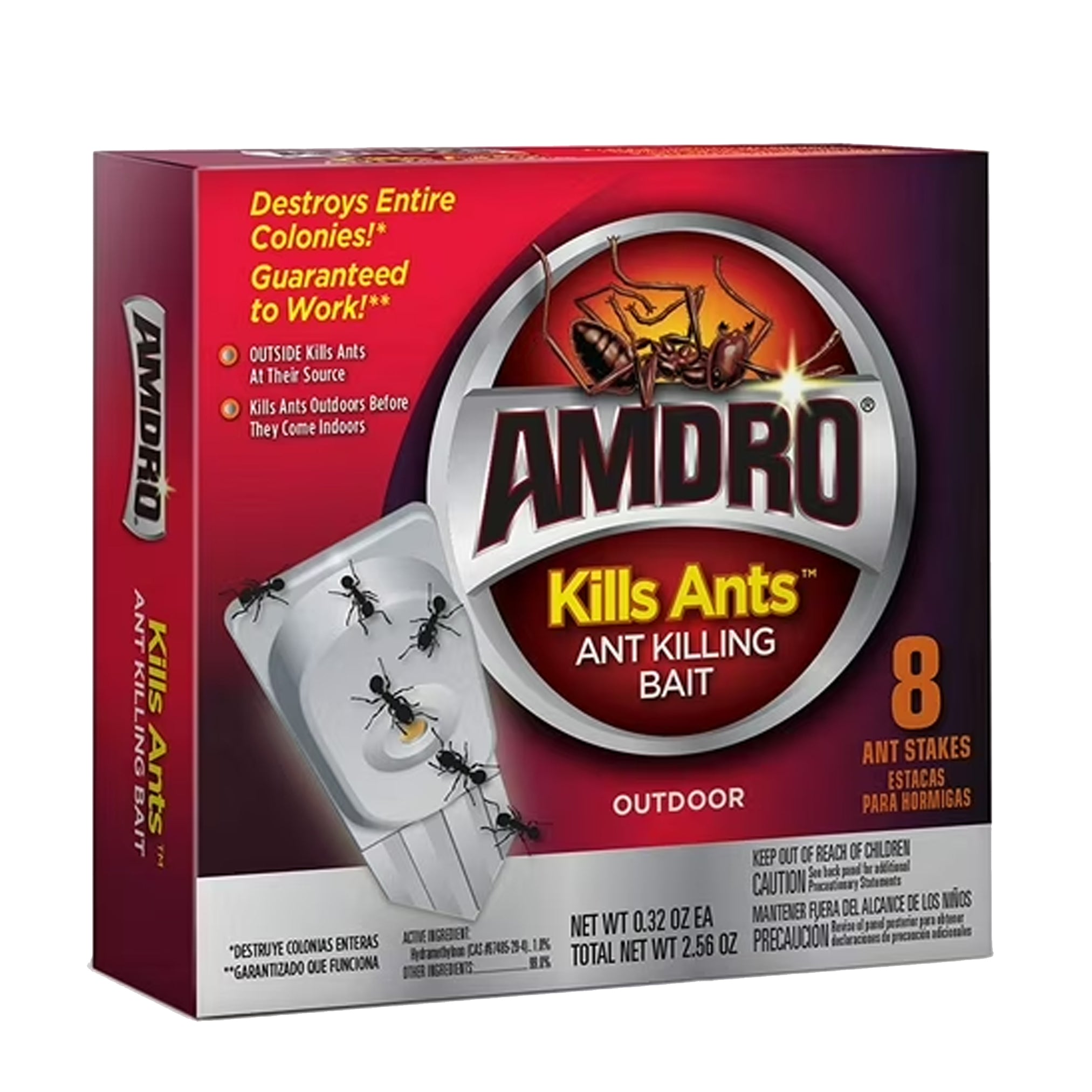 Amdro Ant Killing Bait Indoor & Outdoor Stakes 8pk - Packaging may vary!